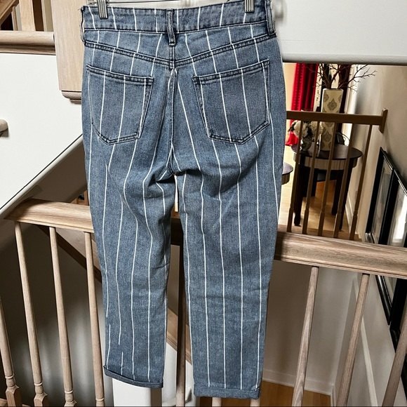 PacSun Window Pane Mom Jeans 25 - Picture 6 of 11